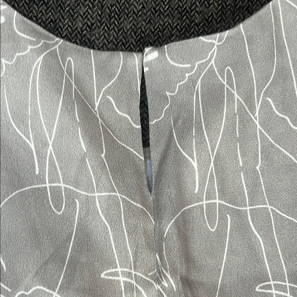 Oak + Fort Beige/Tan Midi Dress Lined Floral Pattern sz S - Picture 13 of 13